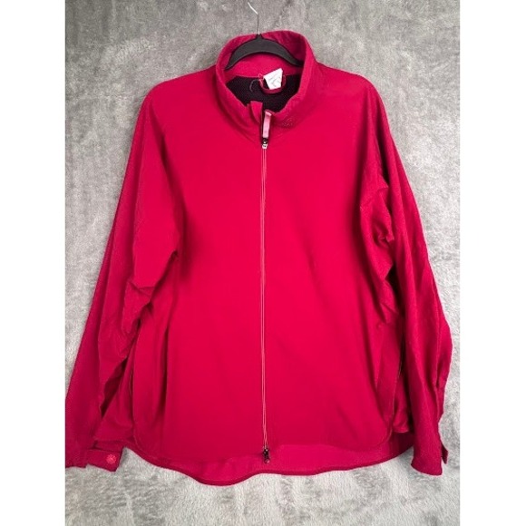 Moving Comfort Jackets & Blazers - Moving Comfort Women's‎ Full Zip Active Jacket, Red 3X (22W-24W)